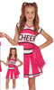 Kostium Strój Różowa CHEERLEADERKA 5-6 lat