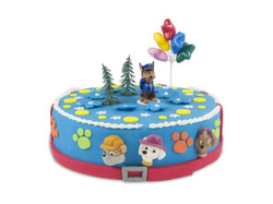 Zestaw Psi Patrol na tort, 1kpl.