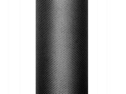 Tiul gładki, czarny, 30cm x 9m, 1szt.