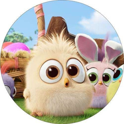 Opłatek tortowy 14 cm, Angry Birds Movie 1 szt.