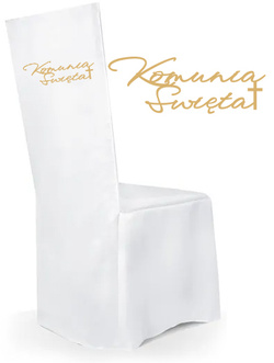 Porkowiec TYŁ z Nadrukiem KOMUNIA ŚWIĘTA Krzyż