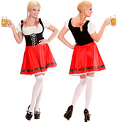 Kostium BAWARKA Bawarska Dziewczyna OKTOBERFEST, L