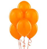 Balony pastelowe 12 cali, 25 szt., pomarańczowy