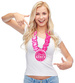 Naszyjnik Hawajski PARTY GIRLS Różowy Panieński