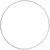 Koło metalowe 40 cm , srebrne, 1 szt.