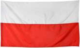 Flaga narodowa Polski Biało Czerwona 110x68cm