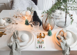 Kieszonka na sztućce Dziadek do orzechów, 10x20 cm