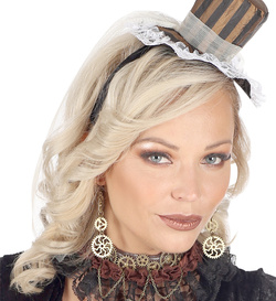 Kolczyki Wiszące Steampunk Koła Zębatki 2szt.