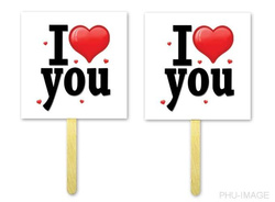 Tabliczki do zdjęć  Fotobudka 1 kpl.