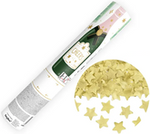 Tuba Strzelająca Konfetti ZŁOTE Gwiazdki 20cm