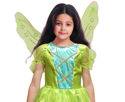 Kostium Strój Zielona Wróżka Dzwoneczek 130/140 cm