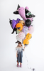 Balony Czarownica Nietoperze Witch Halloween 5szt.