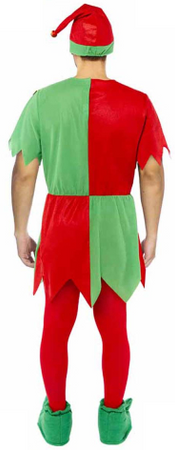 Strój Kostium ELF Elfa Skrzata Pomocnik Mikołaja