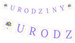 Baner URODZINY Fioletowy Balony, 1kpl.