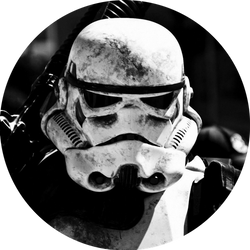 Opłatek tortowy 20 cm, Star Wars 1 szt.