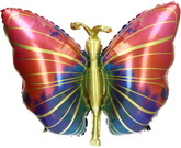 Balon Foliowy Kolorowy MOTYL Urodziny Roczek 50cm