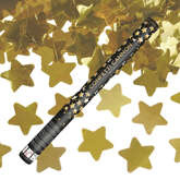 Tuba z gwiazdkami, złoty, 60cm 1 szt.