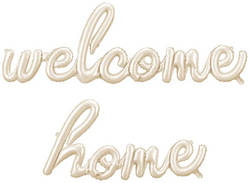 Balon Foliowy Welcome Home cappuccino 335x71cm