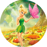 Opłatek tortowy 14 cm, Dzwoneczek 1 szt.