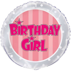 Foliowy balon Baby Shower Różowy 18", 1 szt.