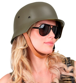 HEŁM Wojskowy ŻOŁNIERZA Zielony Wojsko Militaria