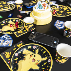 Talerzyki Papierowe Pokemon PIKACHU 23cm 8szt.