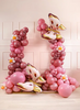 Balony Strong 23cm, Pastel Burgundy, 100szt.