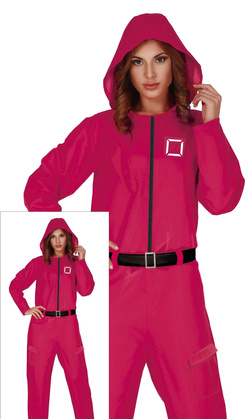 Kostium Strój Kombinezon Damski STRAŻNIK Gra, S