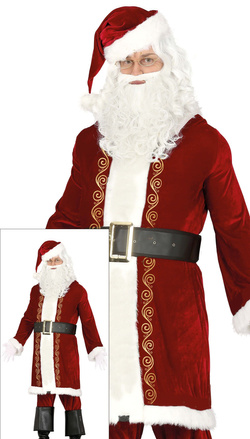 Strój Kostium ŚWIĘTY MIKOŁAJ Mikołaja Gwiazdor, L