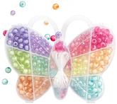 Zestaw Koralików Wyrobu Biżuterii MOTYL Akcesoria