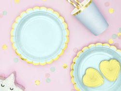 Talerzyki, miętowy, 18 cm