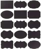 Naklejki Tablicowe Tagi Ramki 15szt.