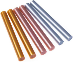 Wkłady Klejowe Metaliczne Klej Pistoletu 11mm 6szt