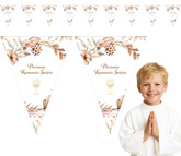 Baner Girlanda Flagietki Komunijny BOHO