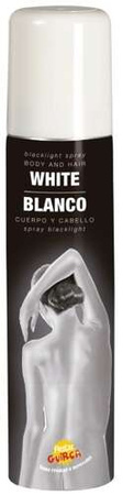 Biały spray do ciała i włosów 75 ml, 1 szt.