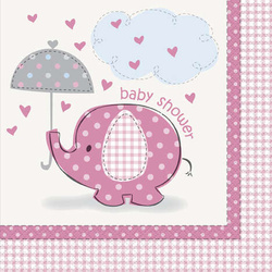 Serwetki „Baby Shower” 33x33 cm, 16 szt.