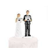 Figurka na tort Para Młoda I'm with, 14cm, 1 szt.