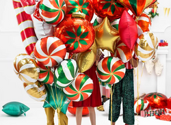 Balon Foliowy Cukierek Kolorowy 35cm