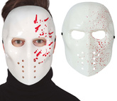 Maska Hokeista Biała Zakrwawiona Jason Halloween