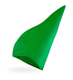 Czapka ZIELONA Smerf Skrzat Krasnal Gnom Elf 