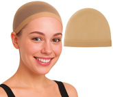 Siatka CZEPEK na Włosy pod Perukę NATURALNY 2szt.