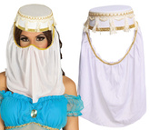Nakrycie Głowy Arabskiej Księżniczki Tancerki