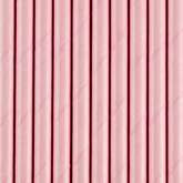 Słomki papierowe, jasny róż, 19,5cm, 10 szt.