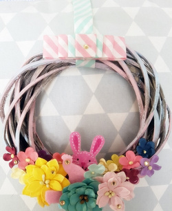 Kwiatki Papierowe Kolorowe Nasycone DIY 2cm 60szt.