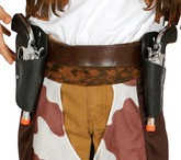 Podwójna Kabura z Rewolwerami Pistolety Pas Kowboj