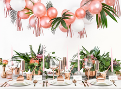 Balony St. 12cm (5") Metallic Biały, 100szt.