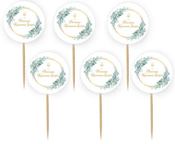 Toppery Pikery Komunia Okrąg, 6szt.