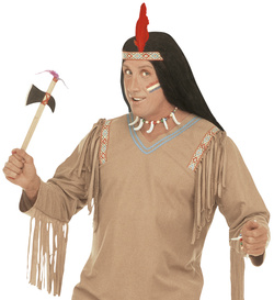 Topór Indiański TOMAHAWK Broń Indianina 37cm 2szt.