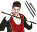 Laska Podpora Wampira Lorda Czarna Halloween 80cm