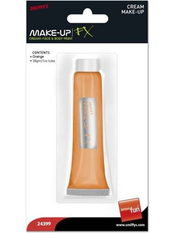 Krem farba do ciała MAKE-UP pomarańczowa, 1 szt.